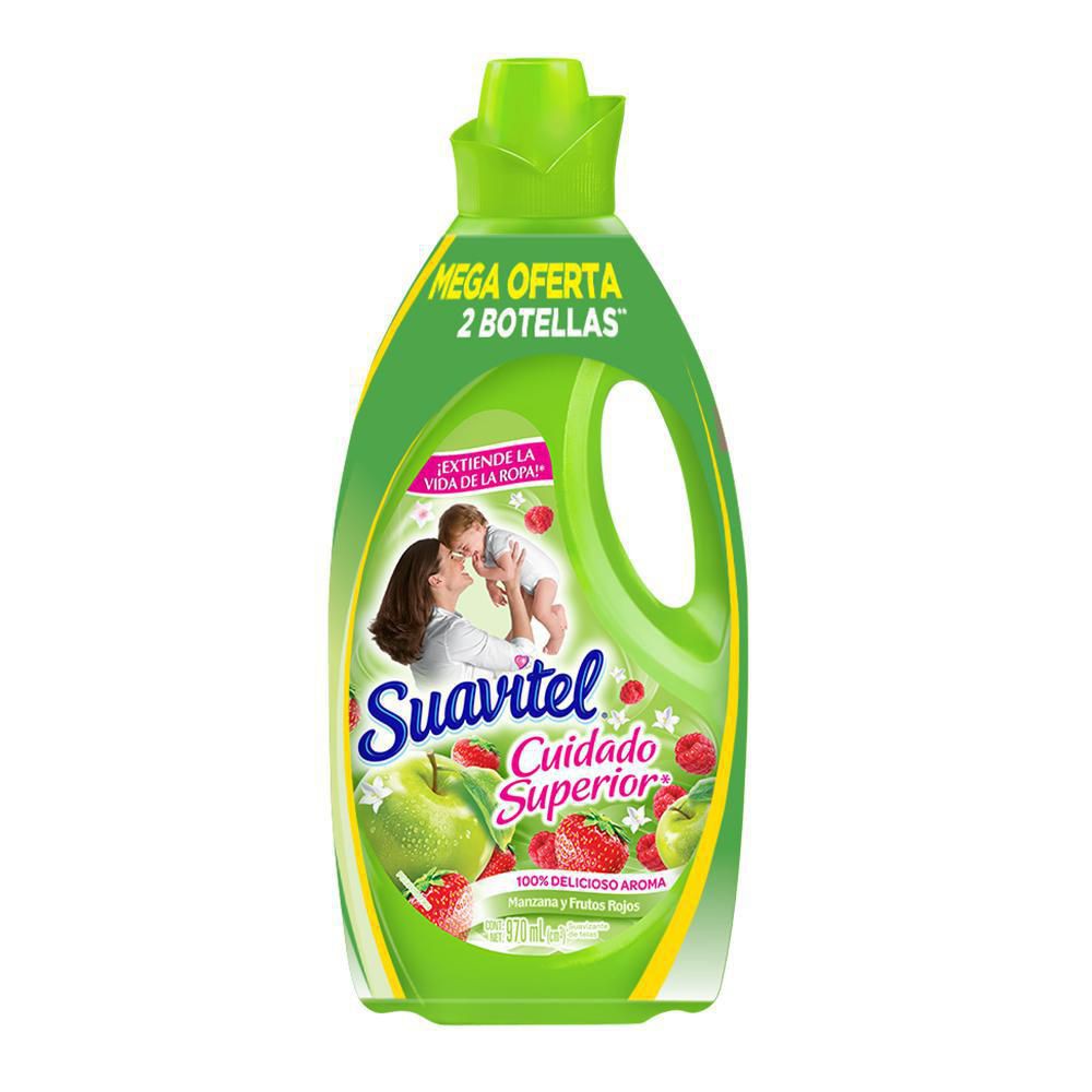 Suavizante Suavitel 970 ml Manzana x 2 Oferta