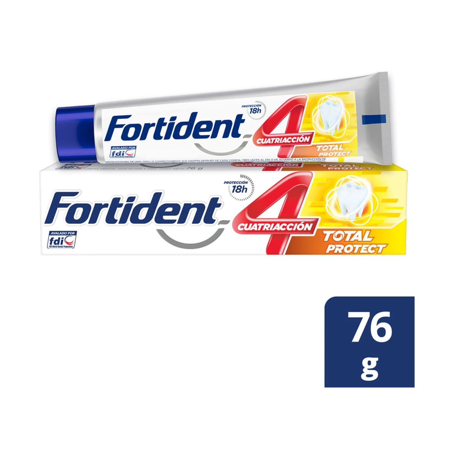 Crema Dental Fortident Total Protect 76 gr
