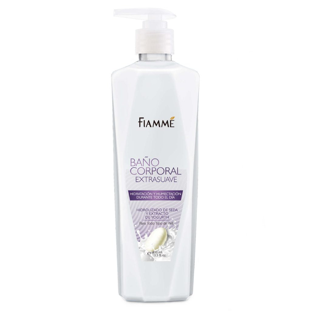 Baño Corporal Fiamme 400 ml Seda & Yogurth