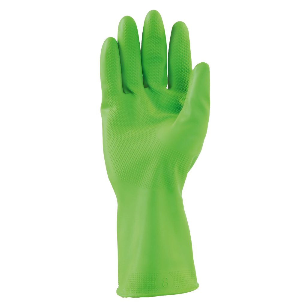 Guante Fuller Talla 8 Domestico Calibre 18 Verde