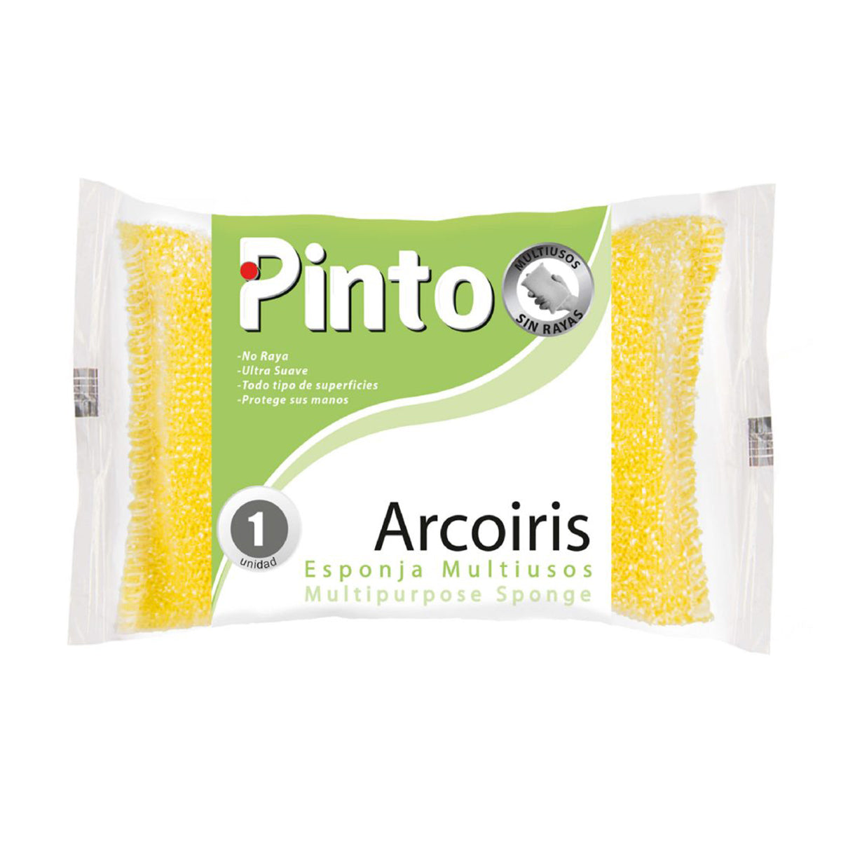 Esponja Pinto Arcoiris Unidad