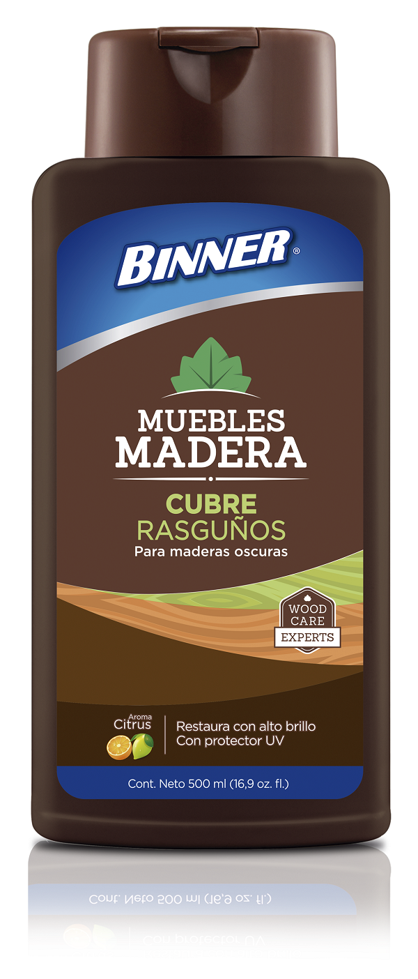 Lustramuebles Madera Binner 300 ml Cubrerasguños