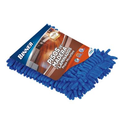 Mopa Microfibra Binner Pisos Laminados Premium Repuesto