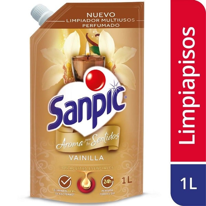 Limpiador Sanpic 1000 ml Doypack Vainilla