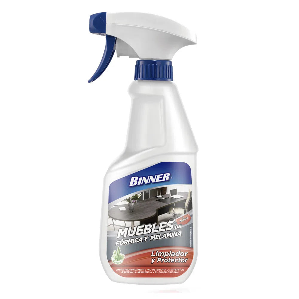 Limpiador Muebles Binner Formica Y Melamina 350 ml Spray