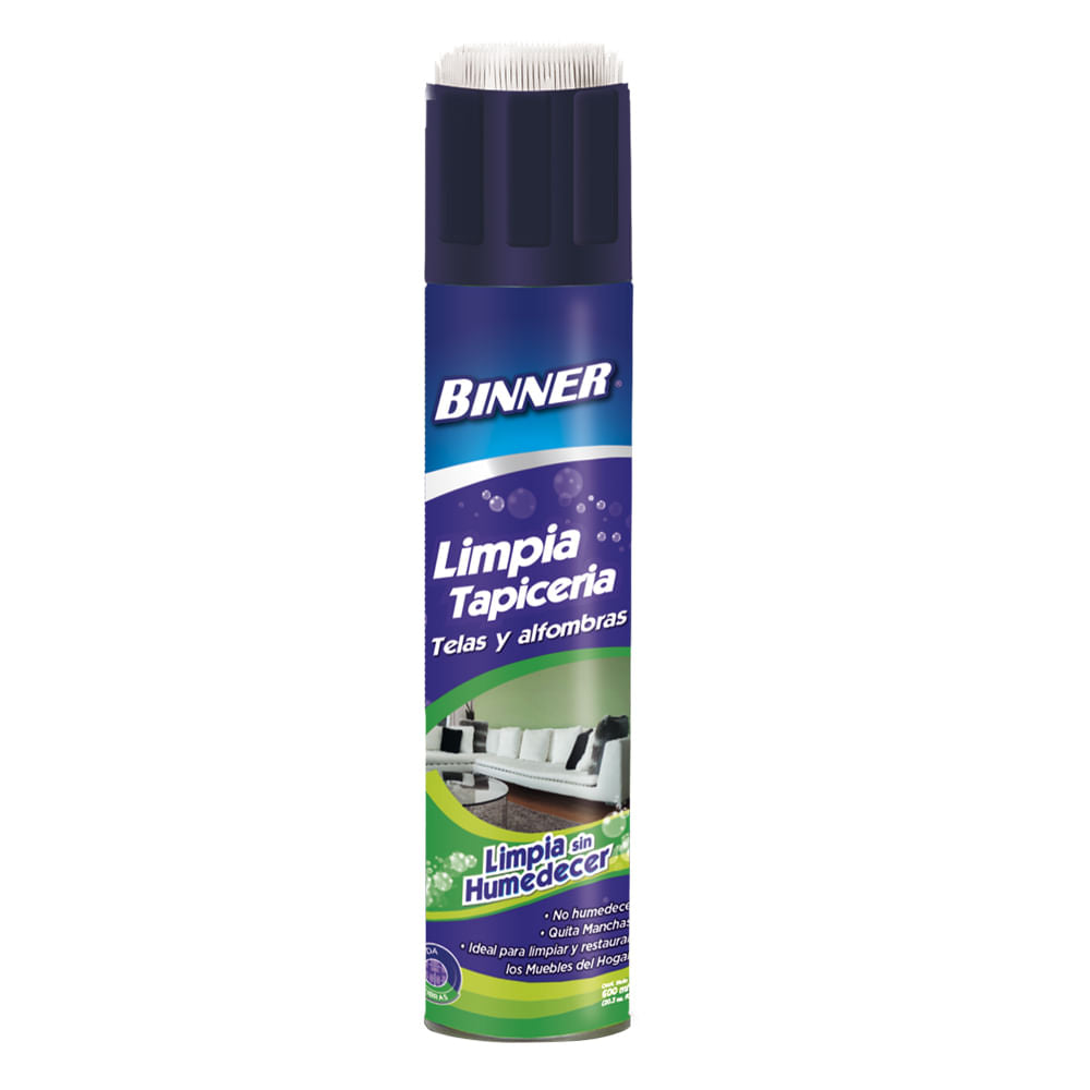 Limpiador Tapiceria Binner Espuma 600 ml Aerosol