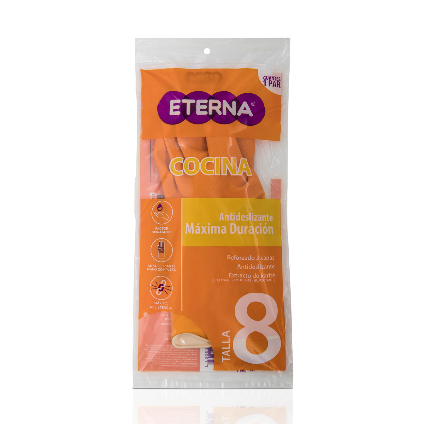 Guante Eterna Maxima Duracion Talla 8
