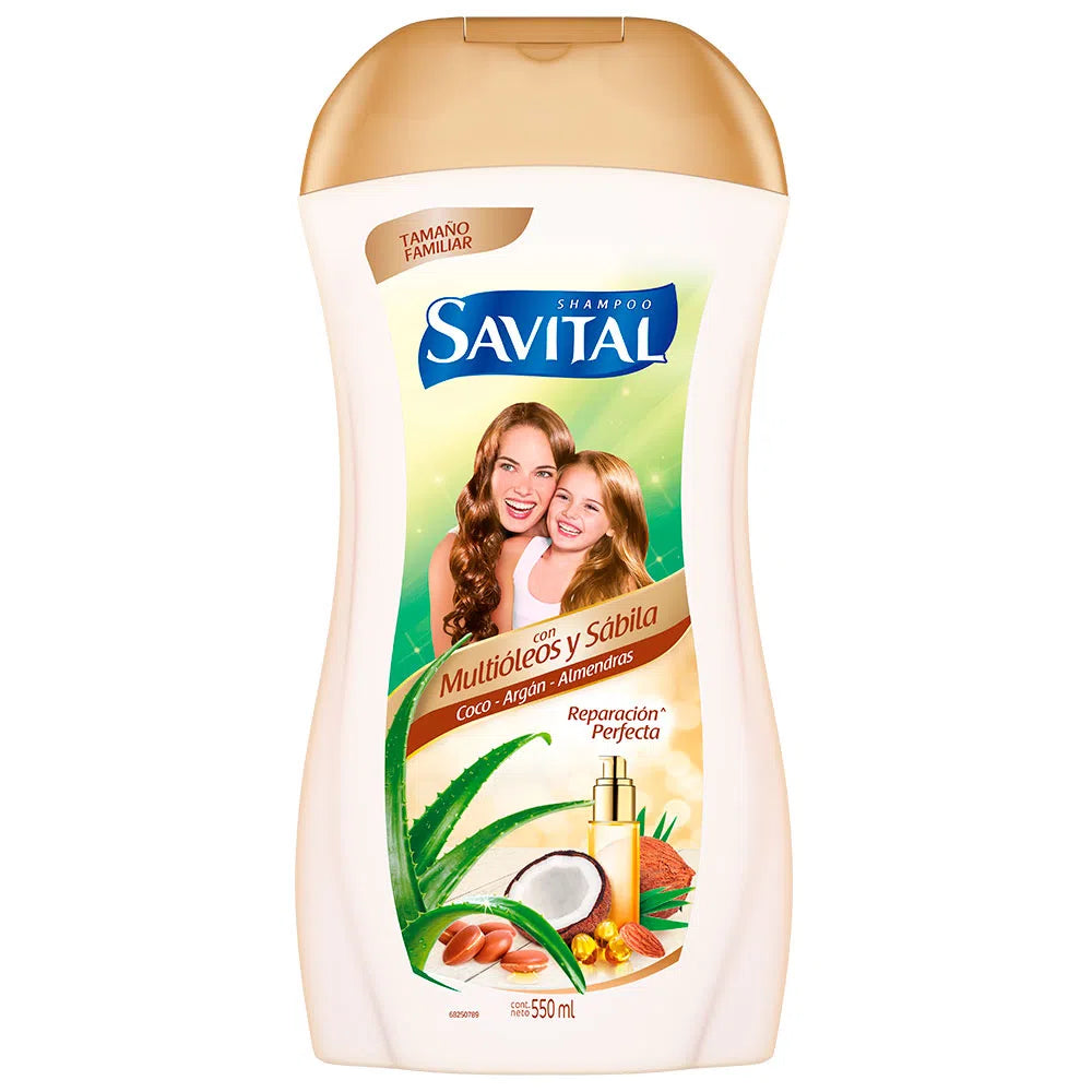 Shampoo Savital 510 ml Multioleos