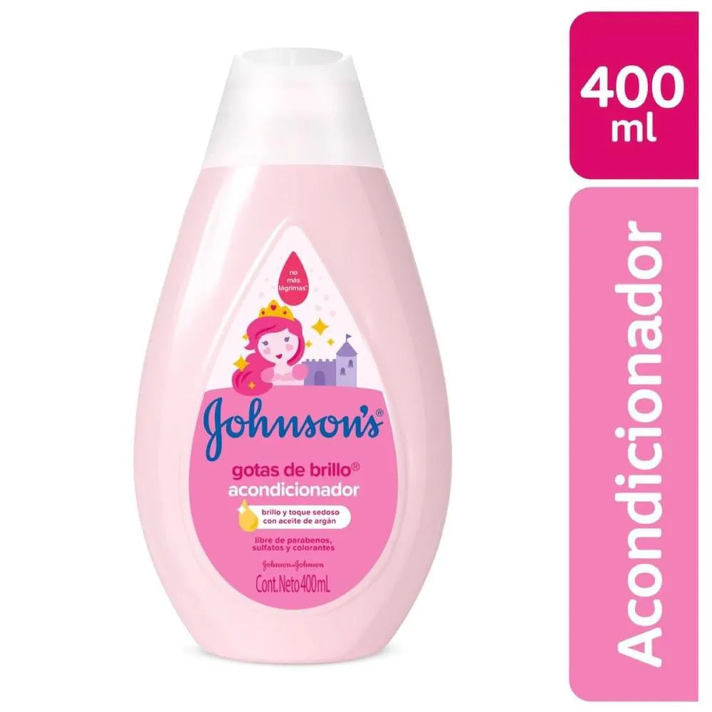 Acondicionador Johnsons 400 ml Gotas De Brillo