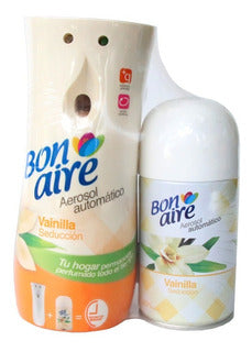 Ambientador Bon Aire Automatico 250 ml + Aparato Vainilla