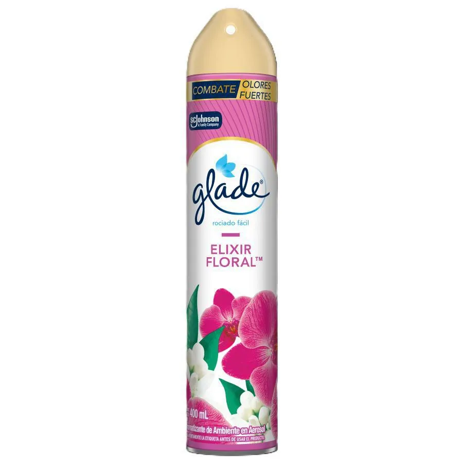 Ambientador Glade 400 ml Aerosol Elixir Floral