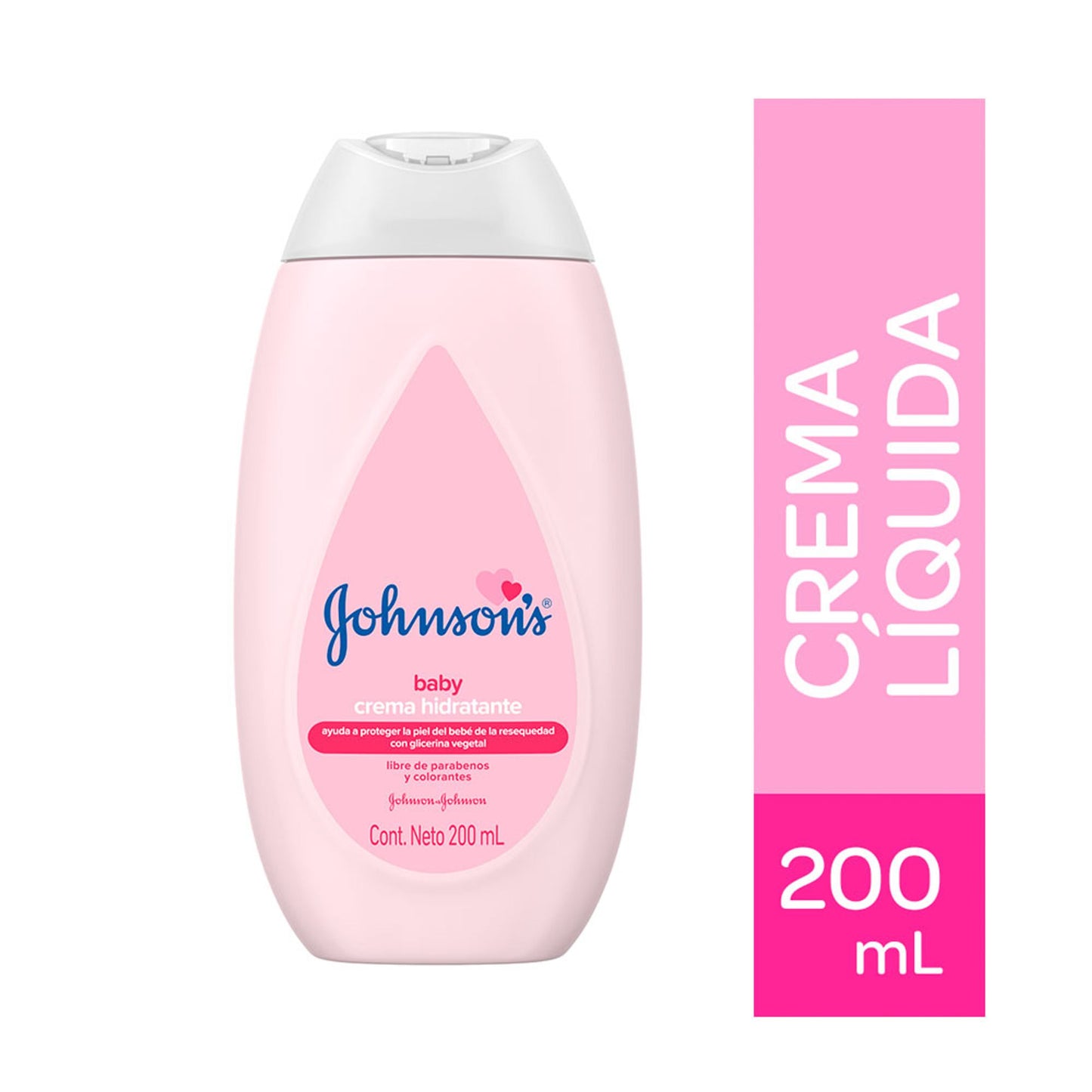 Crema Johnsons 200 ml Baby Glicerina