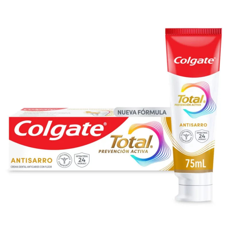 Crema Dental Colgate Total 12 Antisarro 75 ml