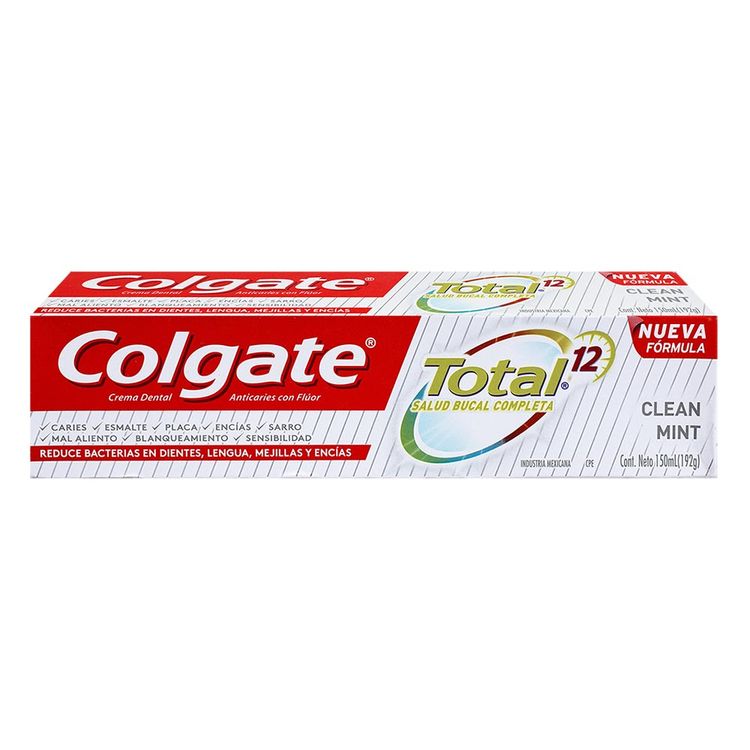 Crema Dental Colgate Total 12 Clean Mint 150 ml