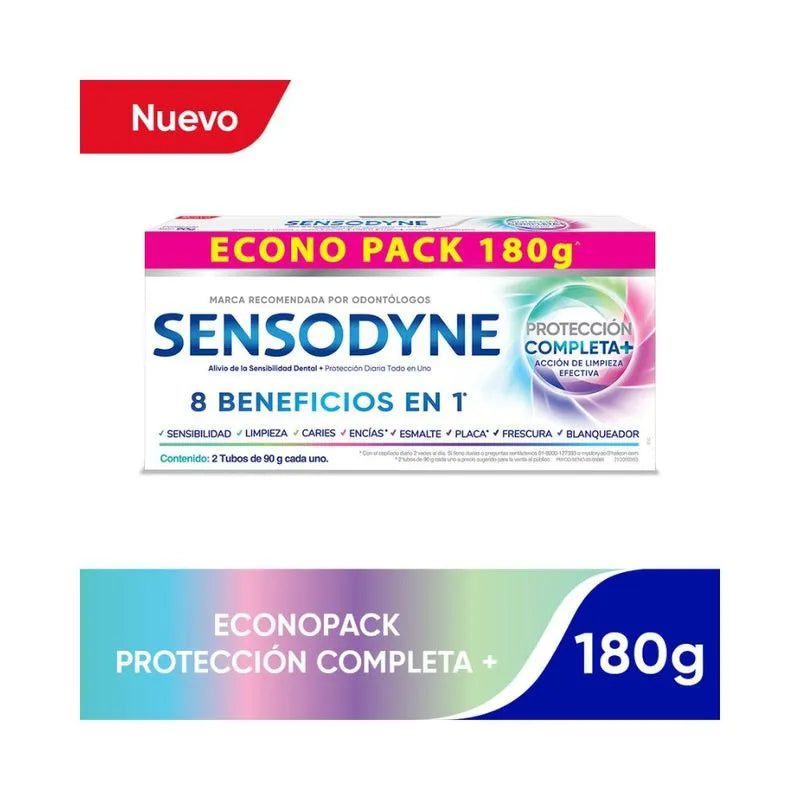 Crema Dental Sensodyne 90 gr Proteccion Completa x 2 Oferta