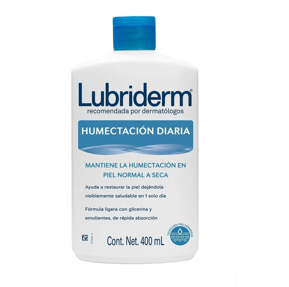 Crema Lubriderm 400ml Humectacion Diaria