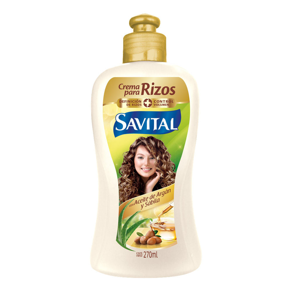 Crema Peinar Savital 270ml Aceite De Argan