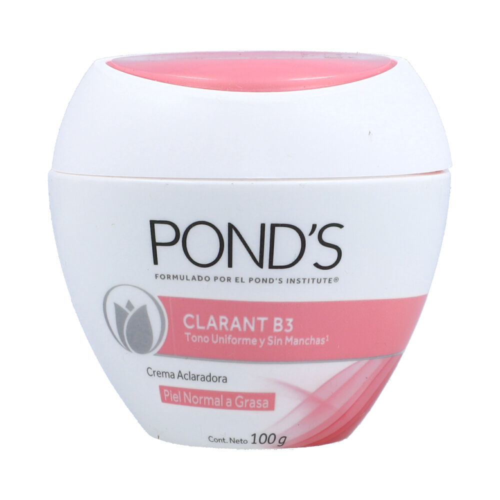 Crema Ponds 100 Gr Clarant B3 Piel Normal A Grasa