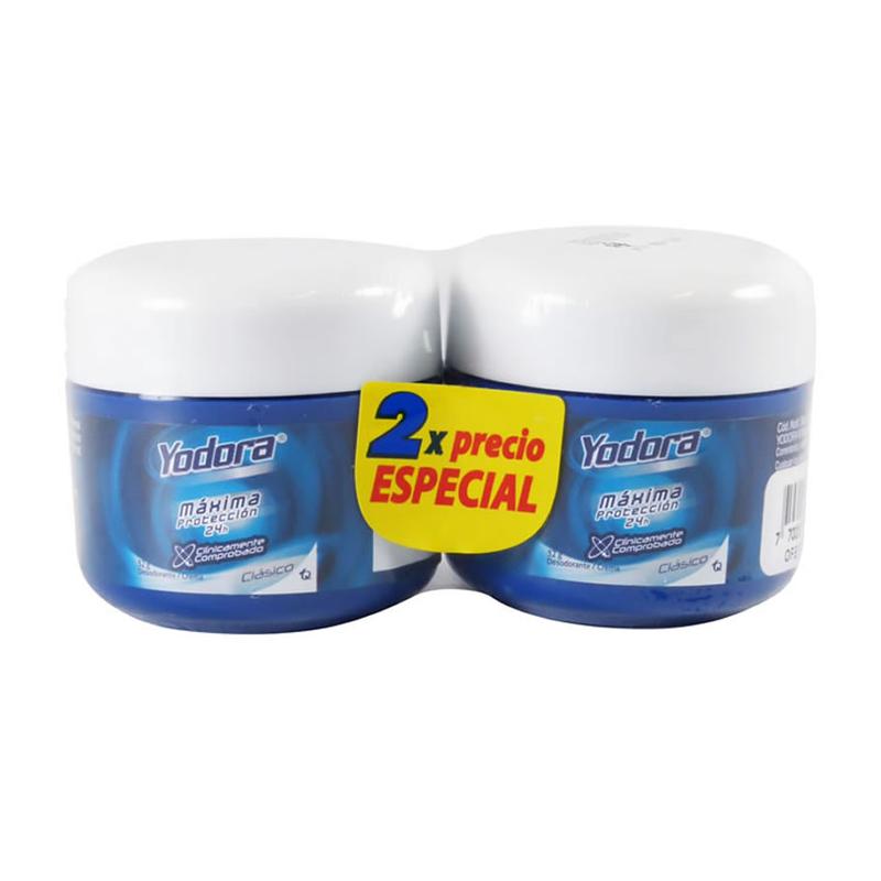 Crema Yodora 32 Gr 2 Unidades Clasico Oferta