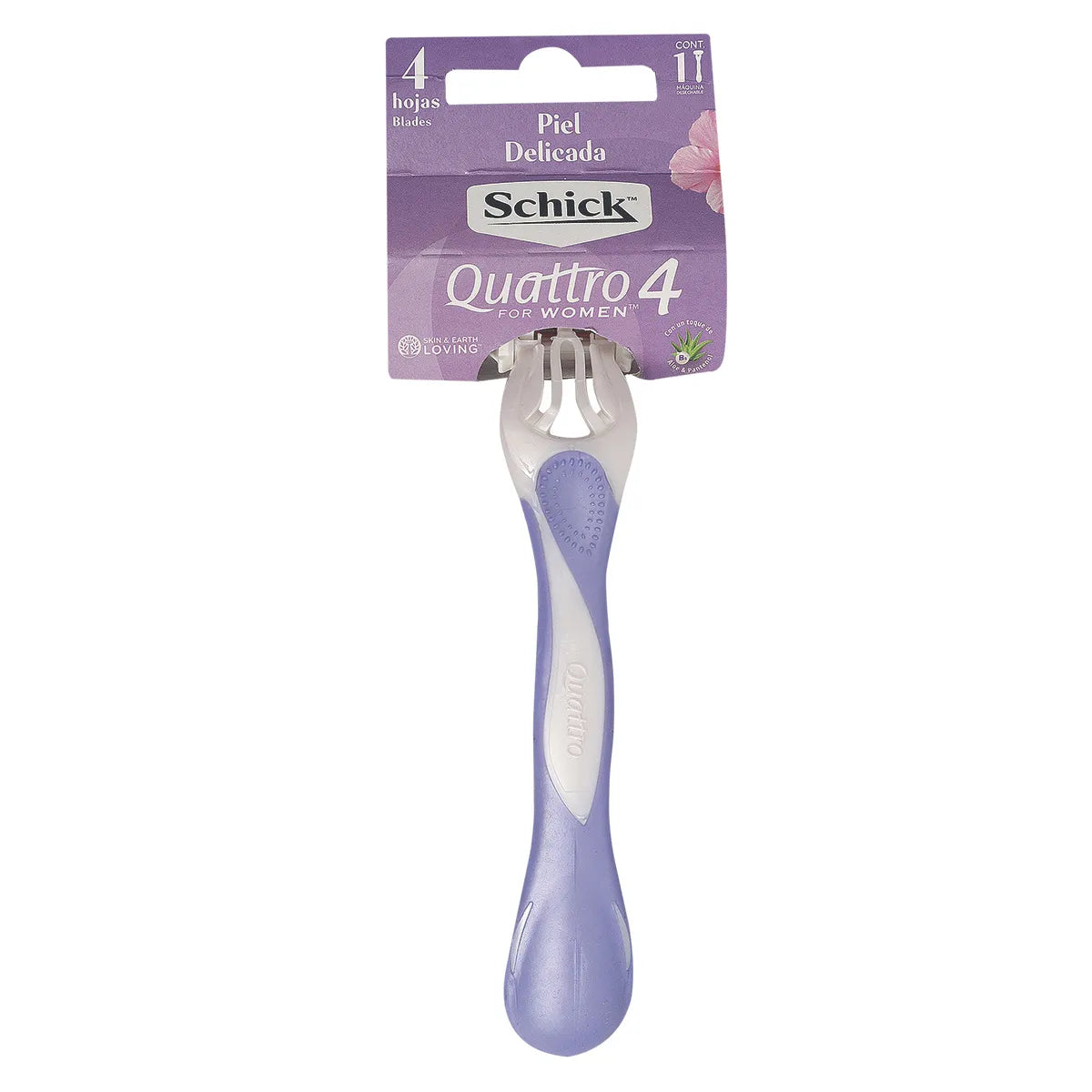 Cuchilla Afeitar Shick Quatro Women