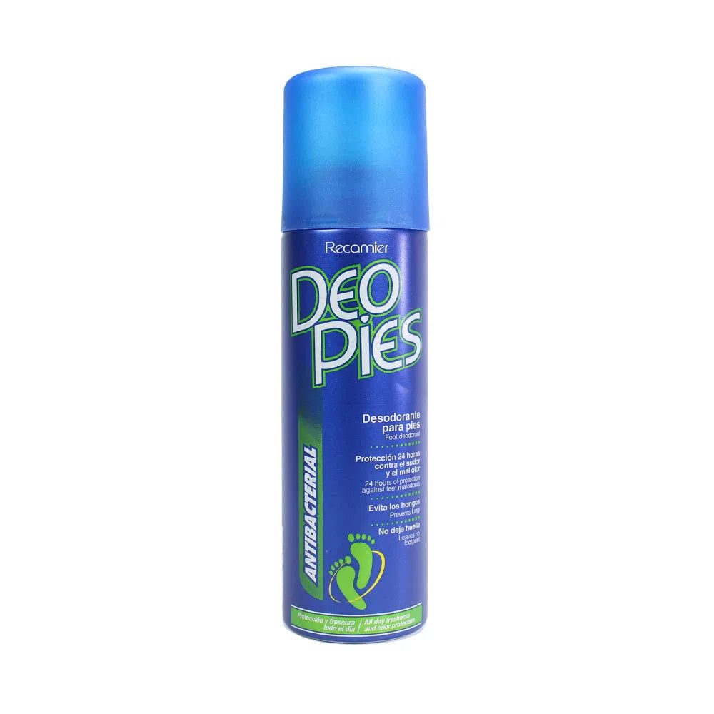 Talco Deo Pies Aerosol 260 ml Antibacterial