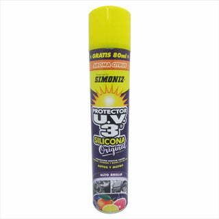 Silicona Simoniz 480 ml Citrus Filtro U.V Aerosol