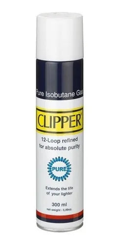 Gas Butano Clipper 300 ml Puro Premium