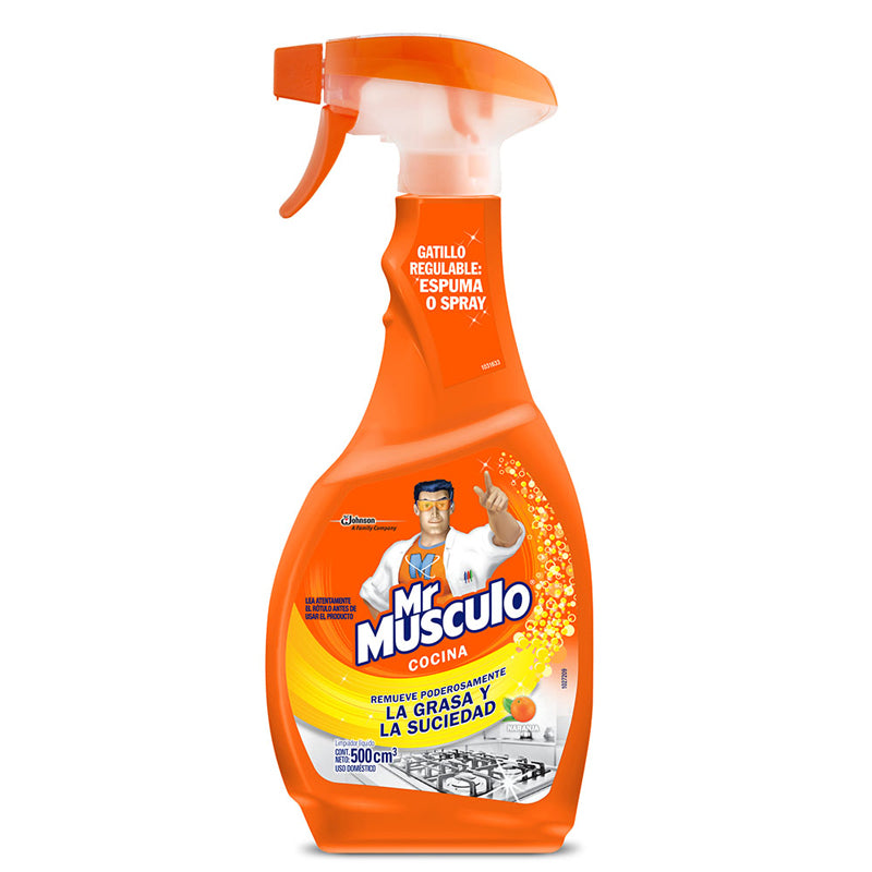 Desengrasante Mr Musculo 500 ml Naranja Pistola