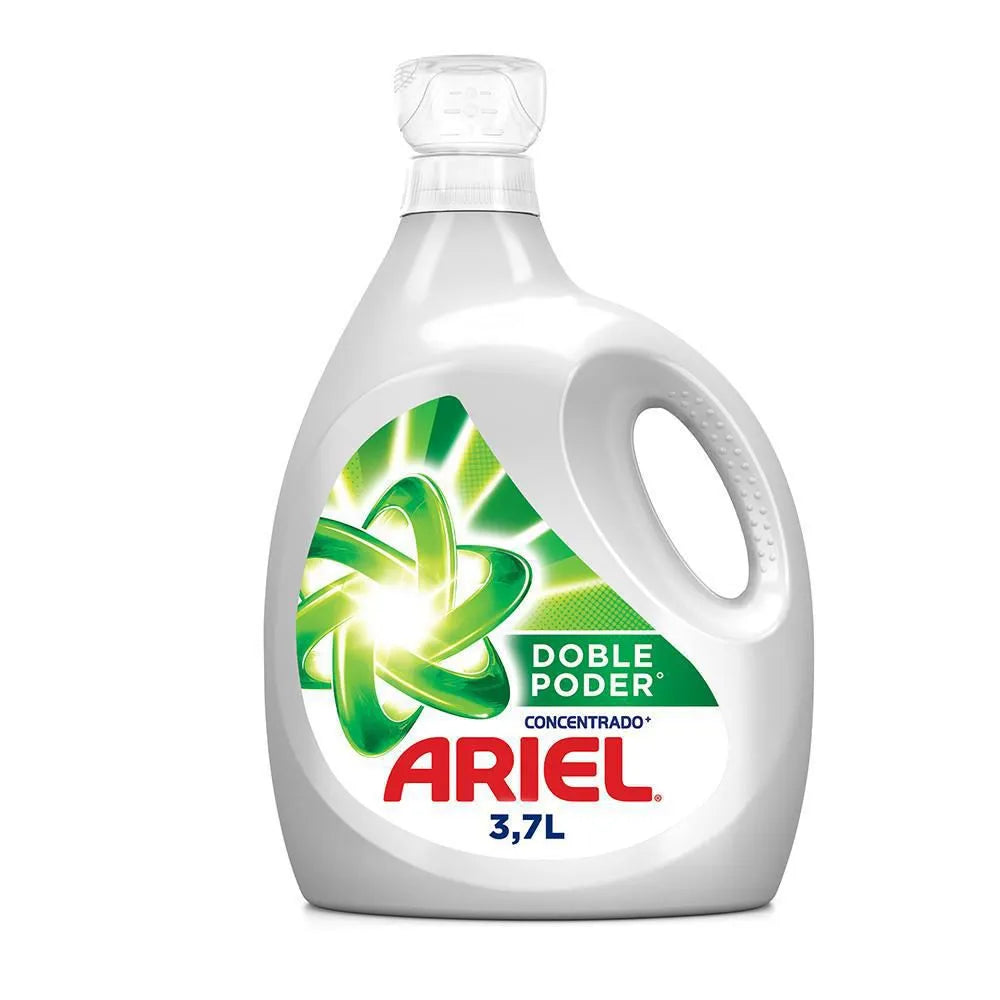 Detergente Liquido Ariel 3700 ml Doble Poder Concentrado