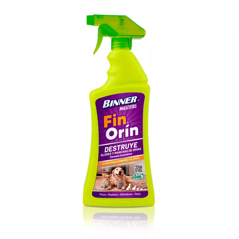 Eliminador Olores y Manchas De Orina Binner Spray 700 ml