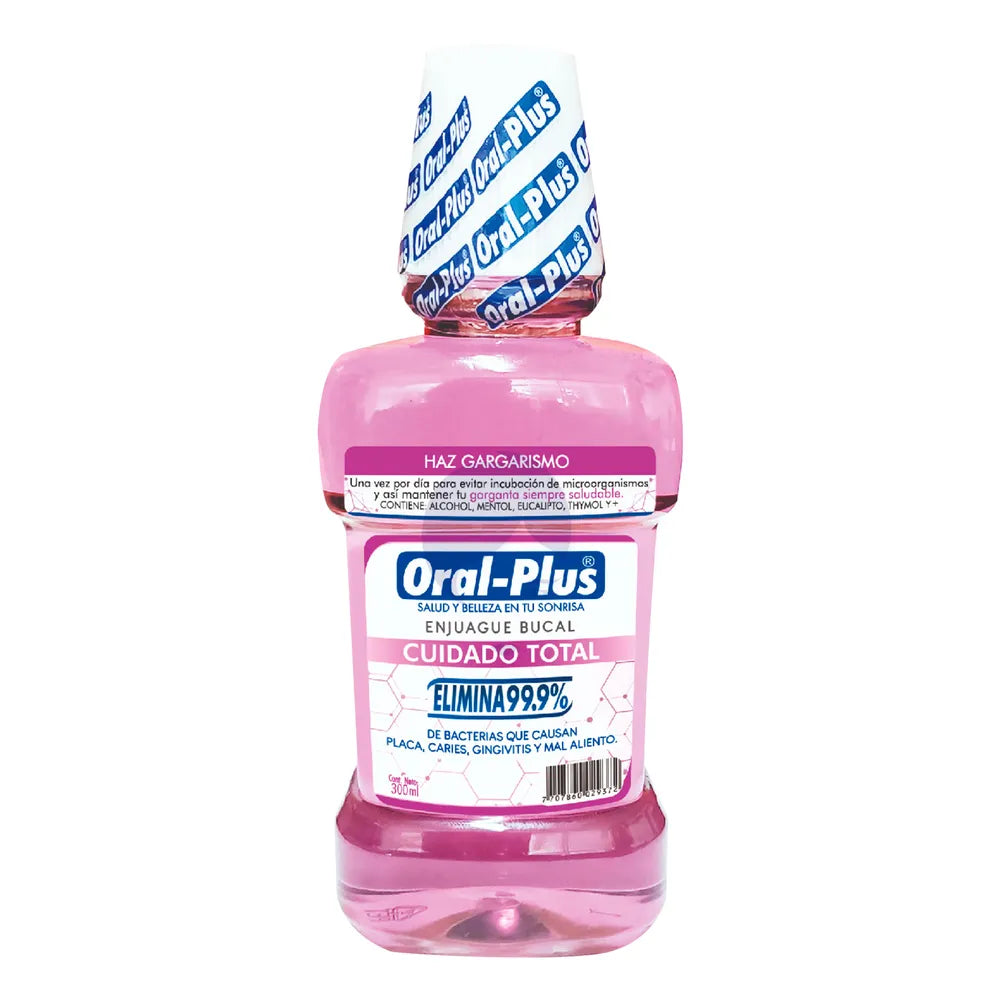 Enjuague Bucal Oral Plus 300 ml Cuidado Total