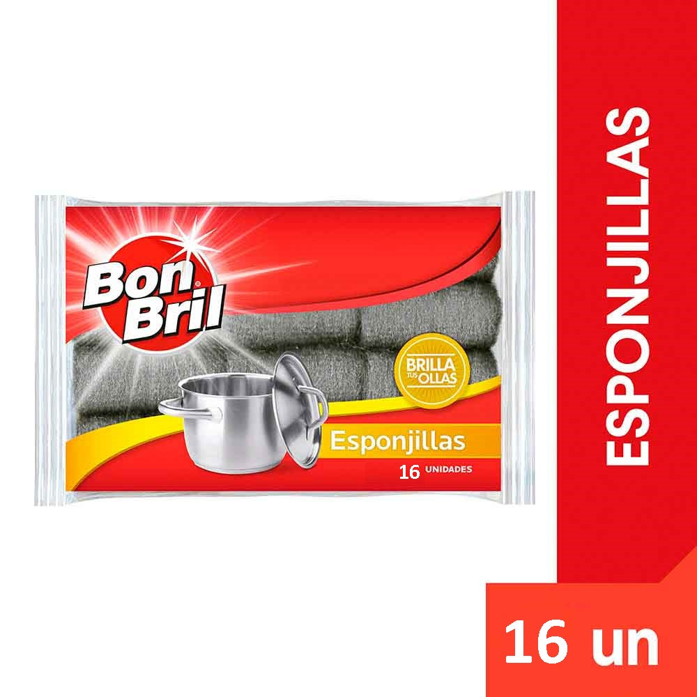 Esponjilla Bon Bril Oferta Pague 12 LLeve 16