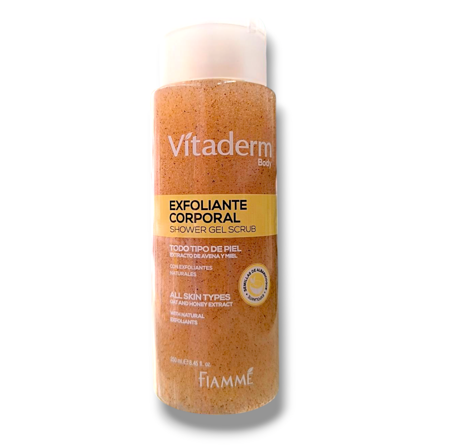 Exfoliante Corporal Vitaderm Todo Tipo de Piel 250 ml