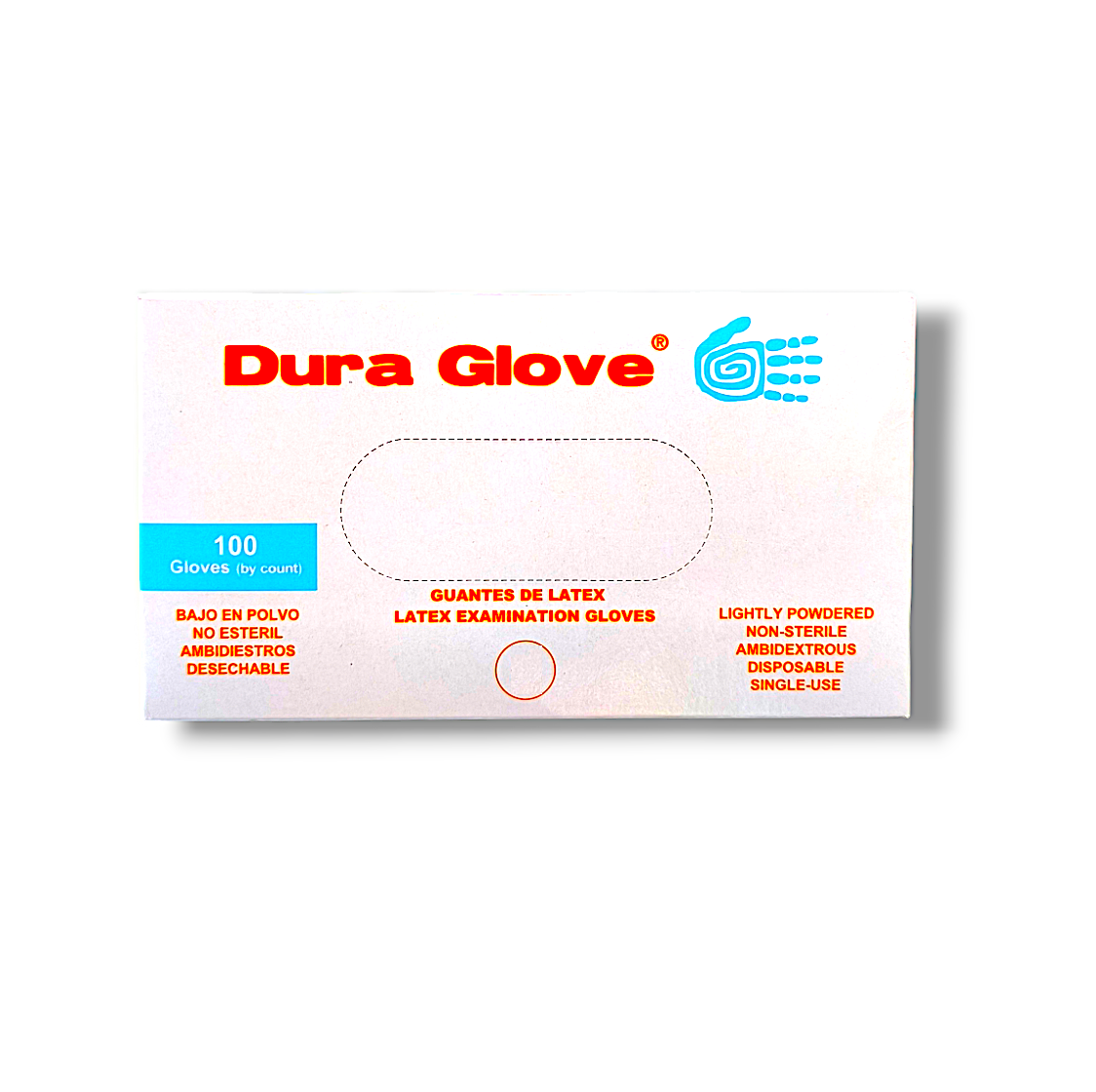 Guante Latex x 100 Caja Dura Glove Talla M