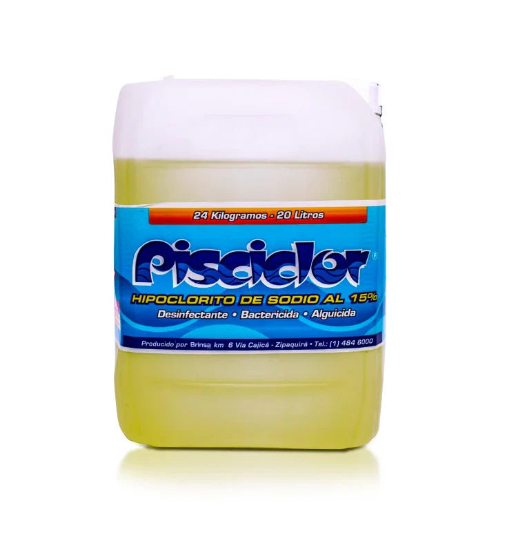 Hipoclorito De Sodio Psiciclor 20 litros Garrafa