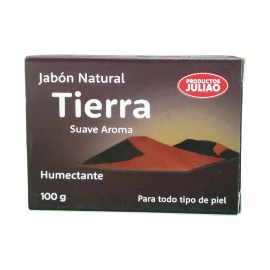 Jabon Natural Tierra Juliao 100 gr Todo Tipo De Piel