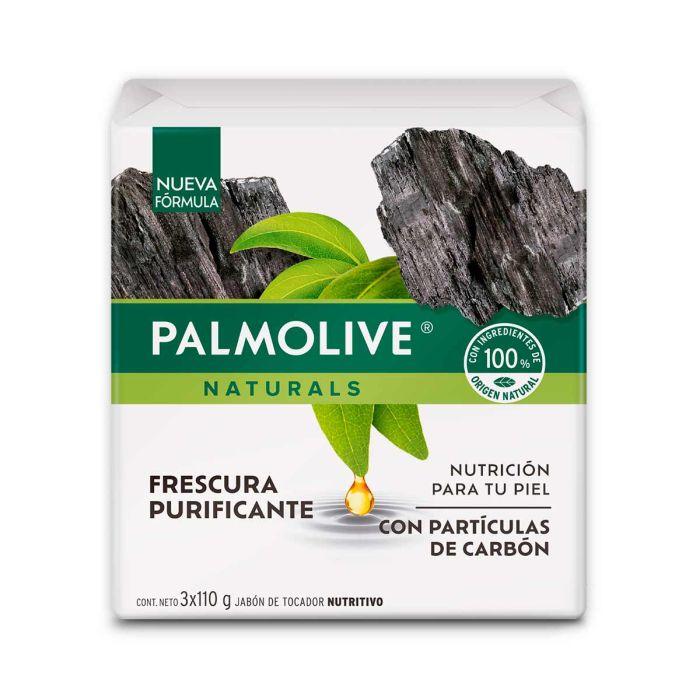 Jabon Palmolive 110 gr 3 Unidades Carbon Oferta