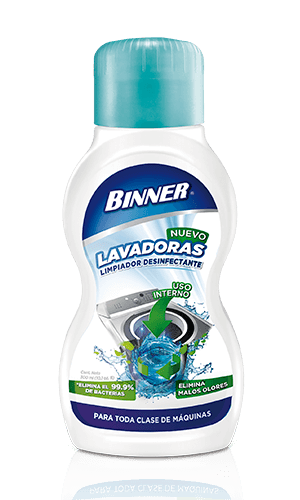 Limpiador Desinfectante Para Lavadoras Binner 300 ml