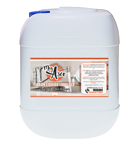 Lavaloza Liquido 20000 ml Garrafa