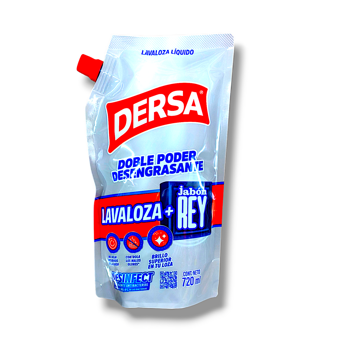 Lavaloza Liquido Dersa 720 ml Doypack Rey