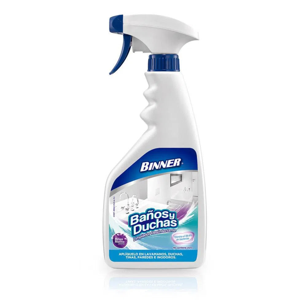 Limpiador Baños y Duchas Binner 500ml Spray
