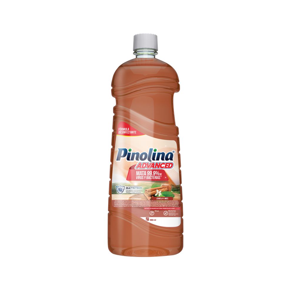 Limpiador Pinolina Advance 960 ml Canela Y Miel