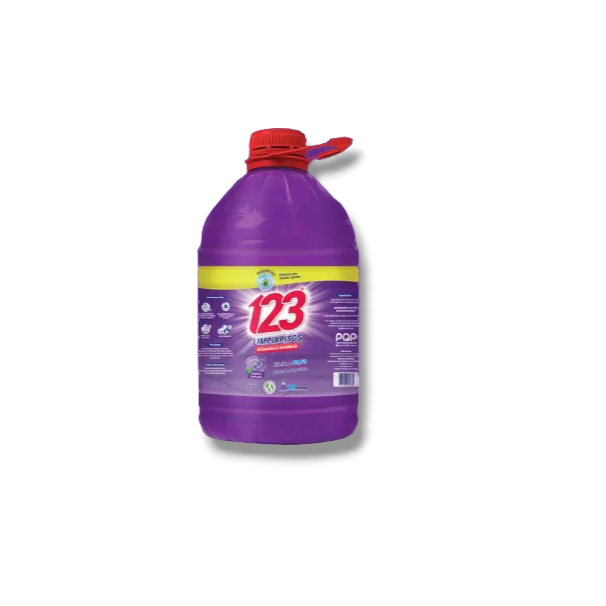 Limpiador 123 x 3700 ml Lavanda