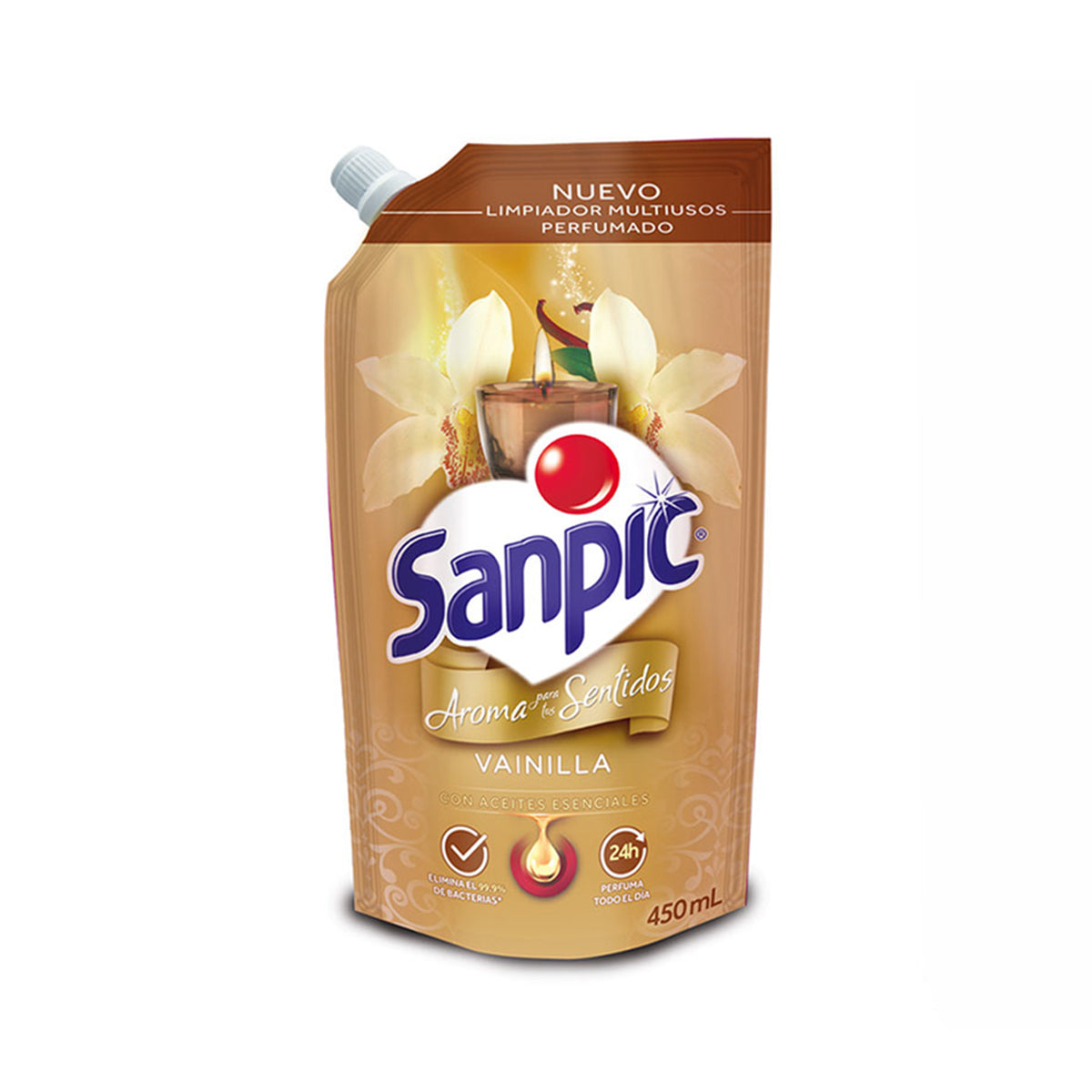 Limpiador Sanpic 450 Ml Doypack Vainilla