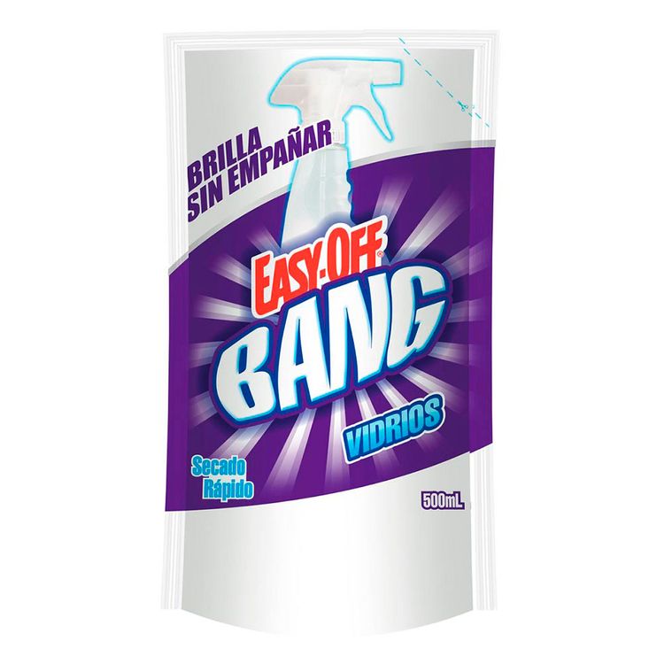 Limpiavidrios Easy-Off Bang 500 ml Doypack