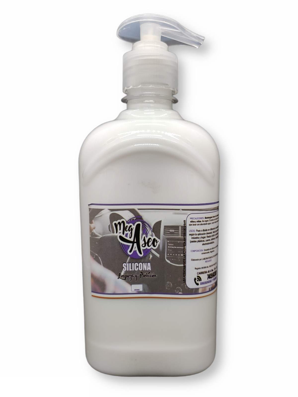 Silicona Megaseo 500 ml Dispensador