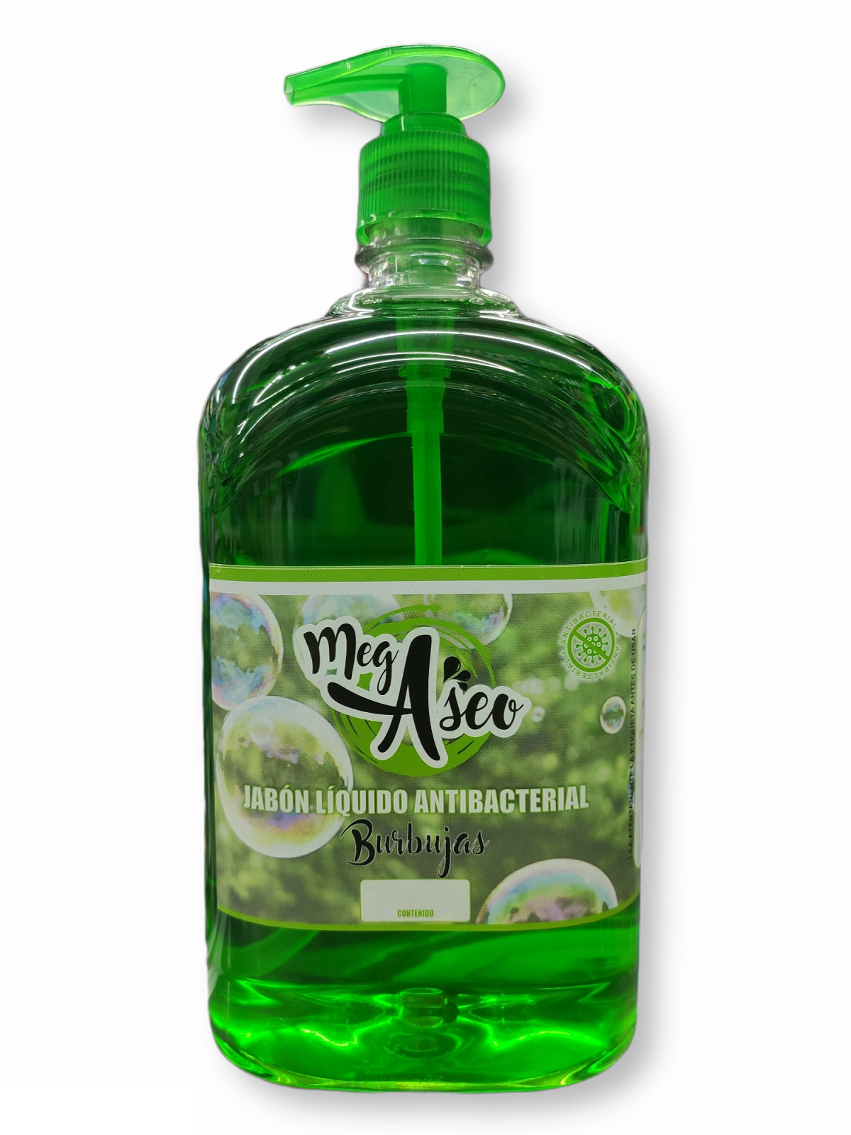 Burbujas Manzana Verde 1000 ml Dispensador