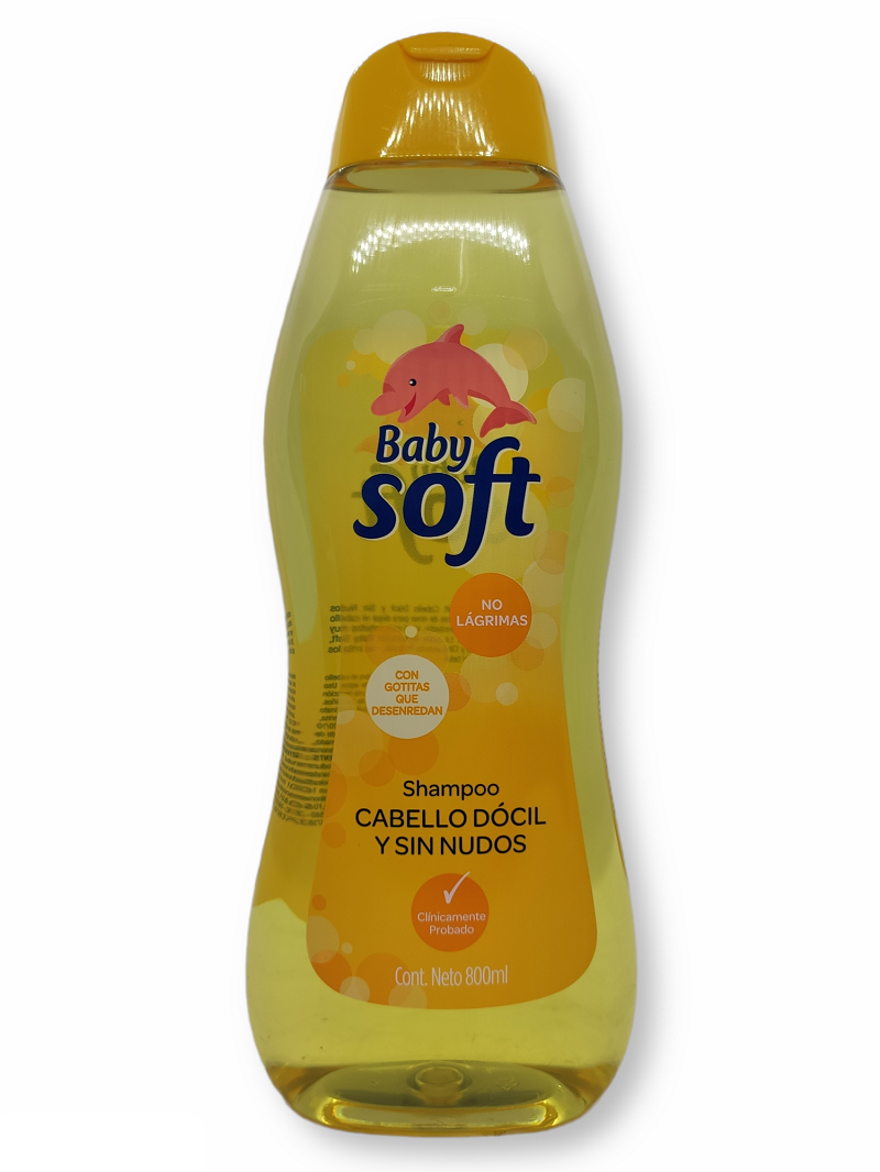 Shampoo Baby Soft 800ml Cabello Docil