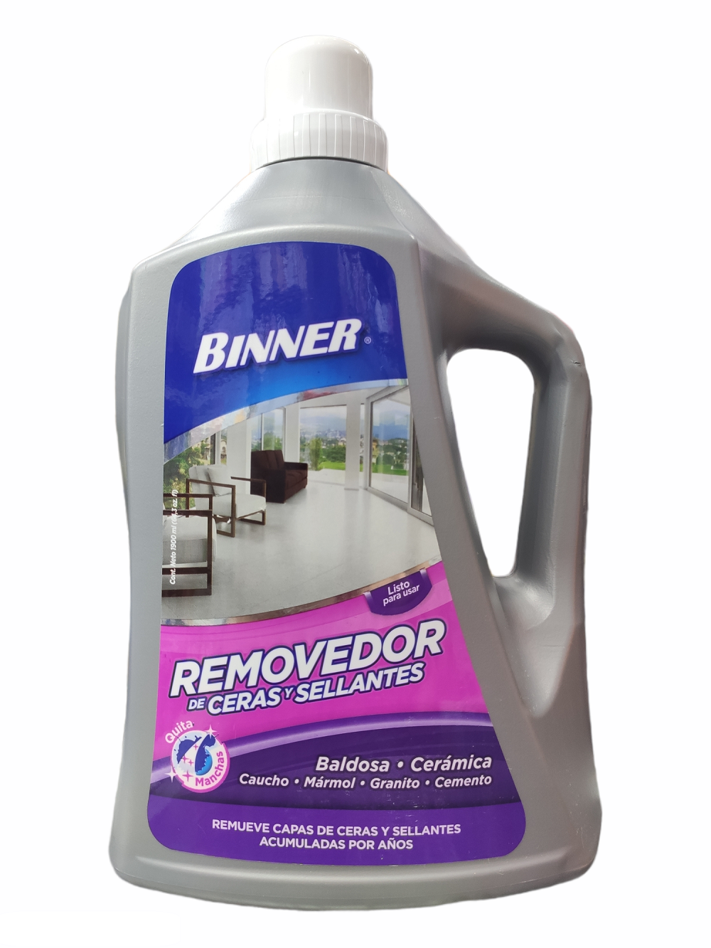 Removedor Cera Binner 1900 ml Todo Piso