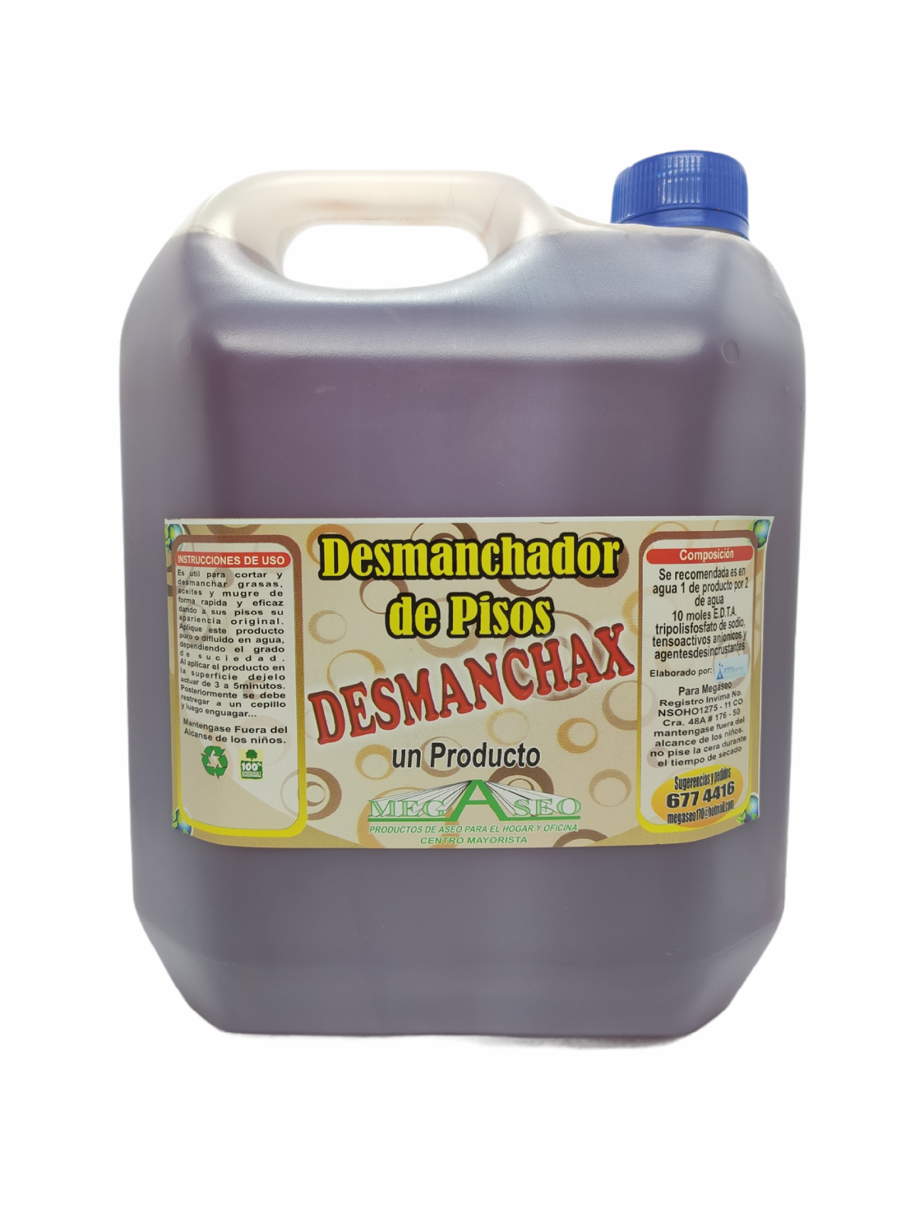 Removedor De Ceras Megaseo 4000 ml
